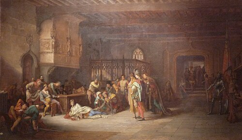 Jeanne d'Arc prisonnière des Anglais, 1864, Stanisław Chlebowski