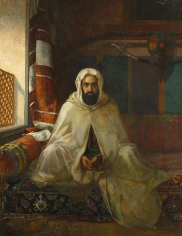 Portrait d'Abd-El-Kader, 1864, Stanisław Chlebowski