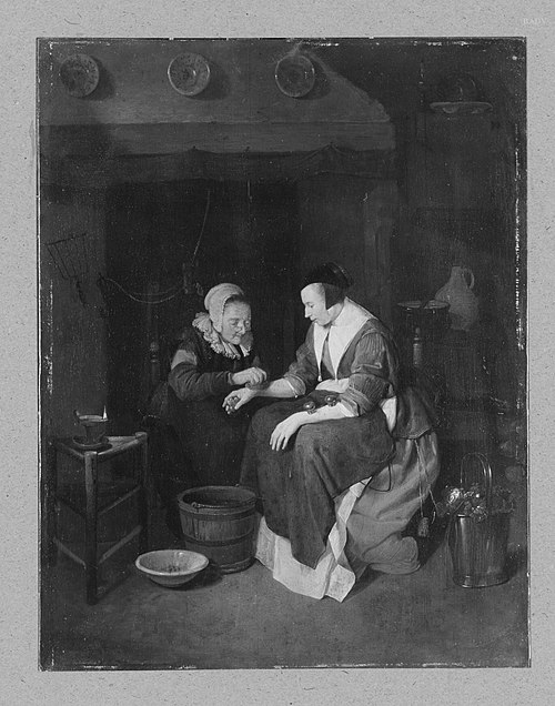 cupping, 1660, Quirijn van Brekelenkam