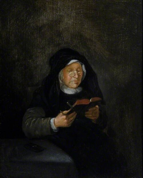 Old Woman Reading, , Quirijn van Brekelenkam