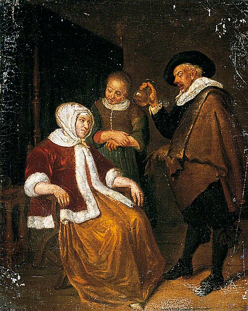 Sick Lady, , Quirijn van Brekelenkam