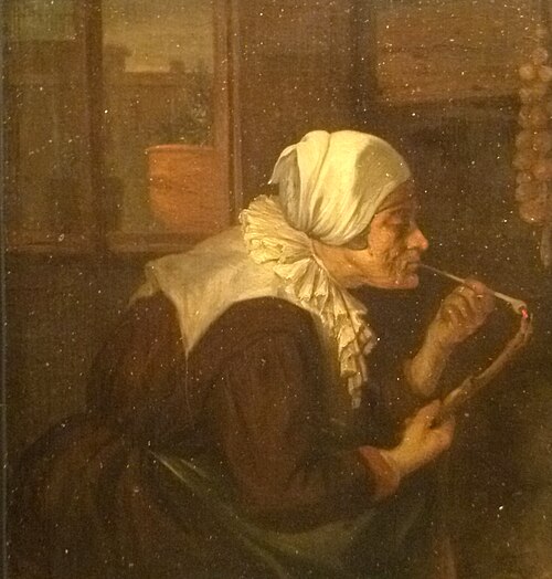 The Smoker, , Quirijn van Brekelenkam