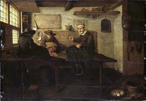 The Tailor, 1660, Quirijn van Brekelenkam