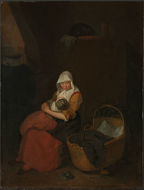 Mother and Child, 1661, Quirijn van Brekelenkam