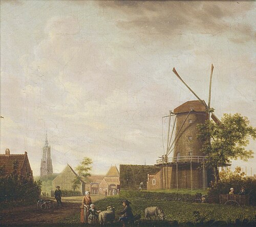 Slijkpoort te Amersfoort, 1767, Hendrik Keun