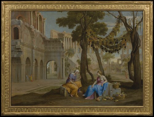 Vertumnus and Pomona, , Jean Lemaire