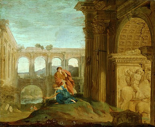 Ruinenlandschaft, , Jean Lemaire