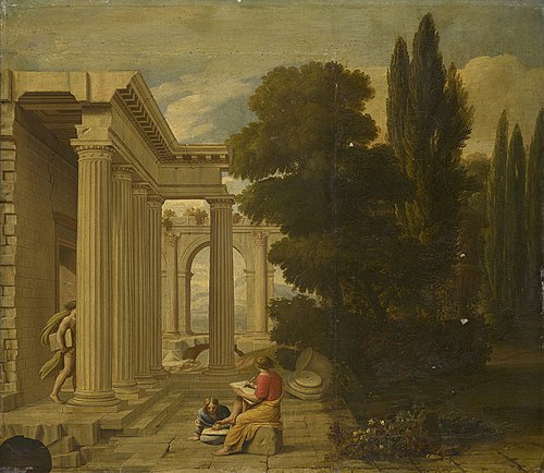 Classical Ruins in a Landscape, 1664, Jean Lemaire