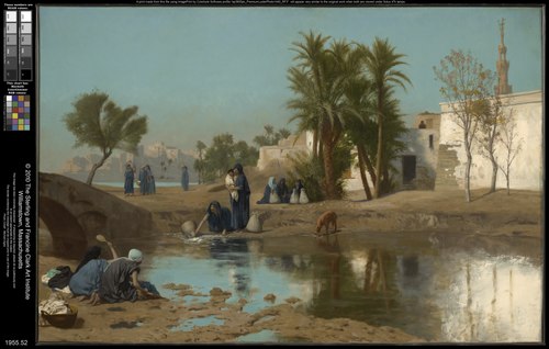 Fellah Women Drawing Water, 1874, Jean-Léon Gérôme