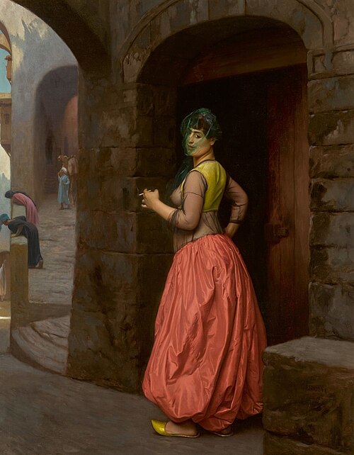 Young Girl from Cairo, , Jean-Léon Gérôme