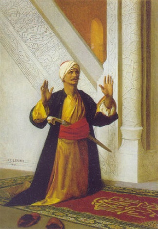 At Prayer, 1858, Jean-Léon Gérôme