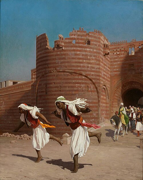 The runners of the Pasha, 1867, Jean-Léon Gérôme