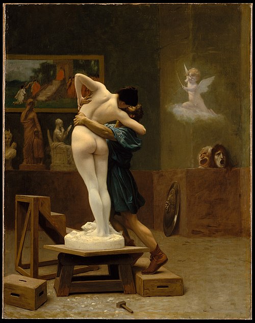 Pygmalion et Galatée, , Jean-Léon Gérôme