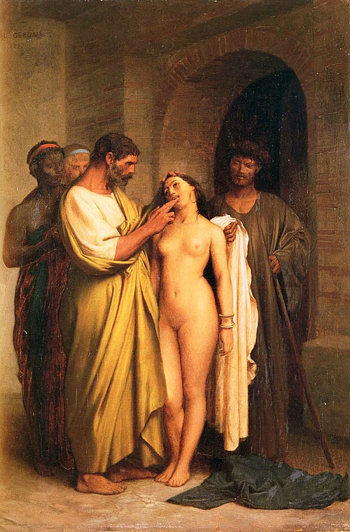 Achat d'une esclave, 1857, Jean-Léon Gérôme