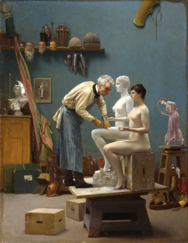 le travail du marbre, 1890, Jean-Léon Gérôme