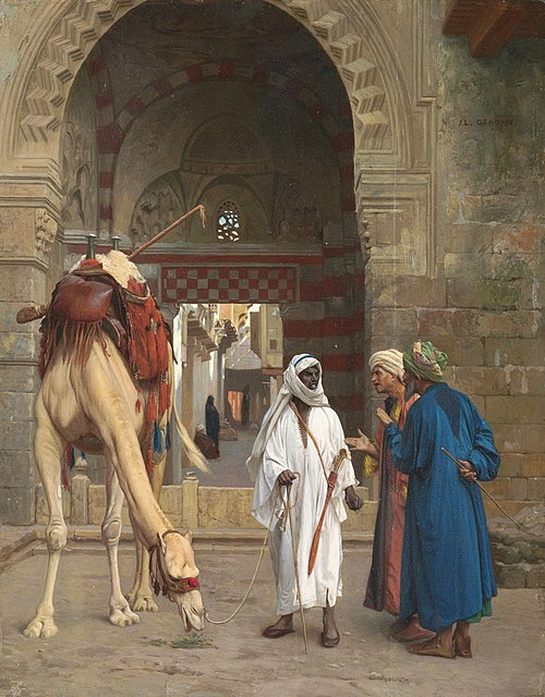 Dispute d'Arabes, 1871, Jean-Léon Gérôme