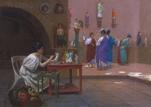 Atelier de Tanagra, 1893, Jean-Léon Gérôme