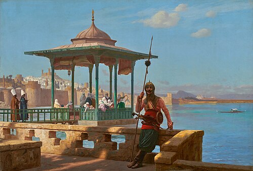 Le Harem dans le kiosque, 1870, Jean-Léon Gérôme