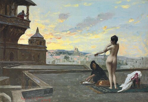 Bethsabée, 1889, Jean-Léon Gérôme