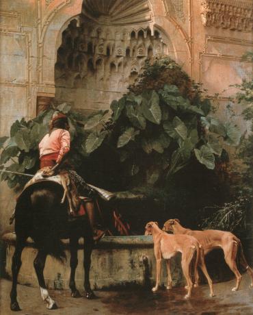 Home from the hunt, 1878, Jean-Léon Gérôme