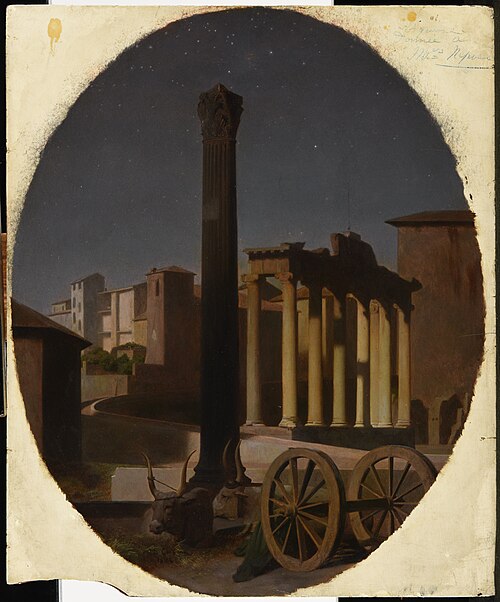 Le Forum, la nuit, 1842, Jean-Léon Gérôme