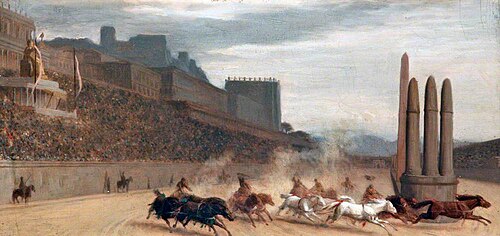 Circus Maximus, 1876, Jean-Léon Gérôme