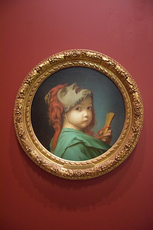 Enfant avec un masque, 1840, Jean-Léon Gérôme