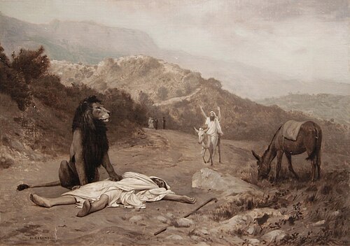 Le Prophète désobéissant, 1895, Jean-Léon Gérôme