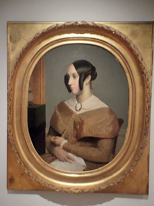 Portrait de jeune femme, 1850, Jean-Léon Gérôme