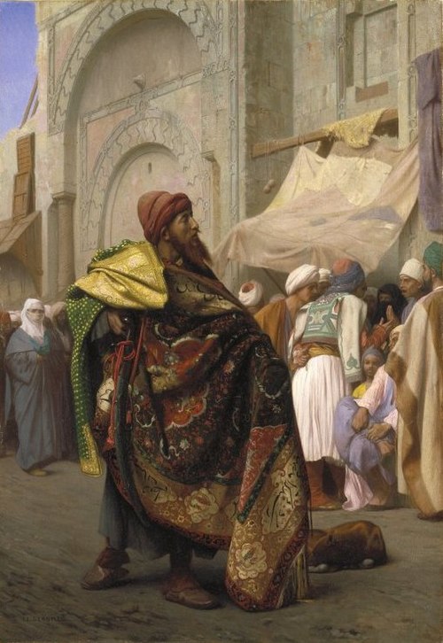 The Carpet Merchant of Cairo, 1869, Jean-Léon Gérôme