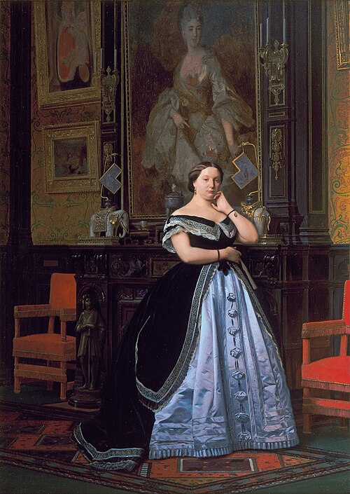 Portrait de Charlotte de Rothschild by Jean-Léon Gérôme, 1866, Jean-Léon Gérôme