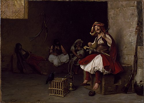 Bashi-Bazouk Singing, 1868, Jean-Léon Gérôme