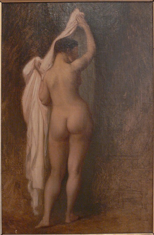 Nu de dos, 1859, Jean-Léon Gérôme