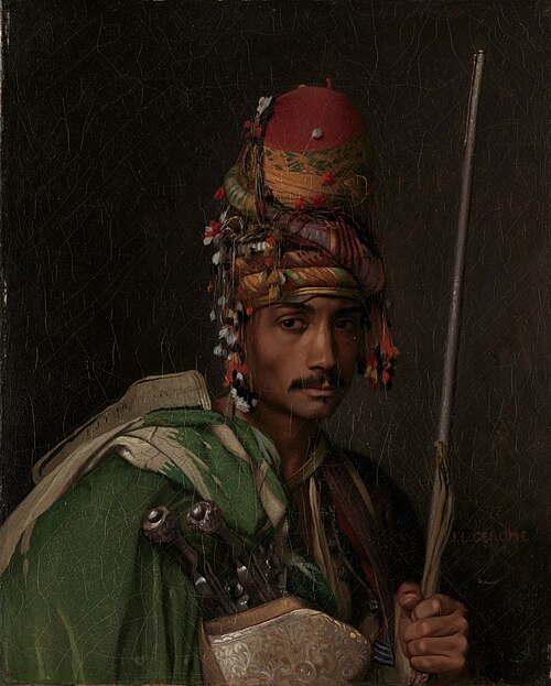 A Bashi-Bazouk, 1868, Jean-Léon Gérôme