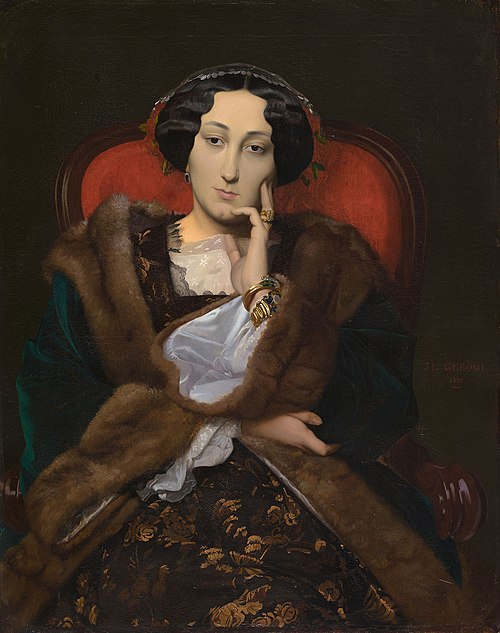 Portrait d'une femme, 1851, Jean-Léon Gérôme