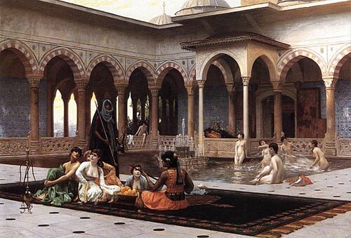 The Terrace of the Seraglio, 1898, Jean-Léon Gérôme