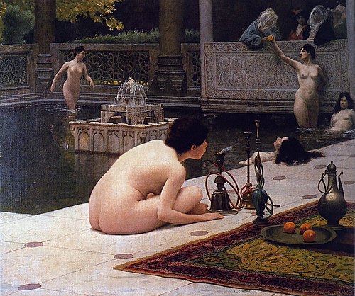 The Hookah Lighter, 1898, Jean-Léon Gérôme