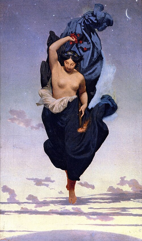 Night, 1850, Jean-Léon Gérôme