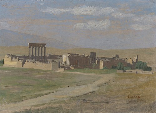 View of Baalbek, 1870, Jean-Léon Gérôme