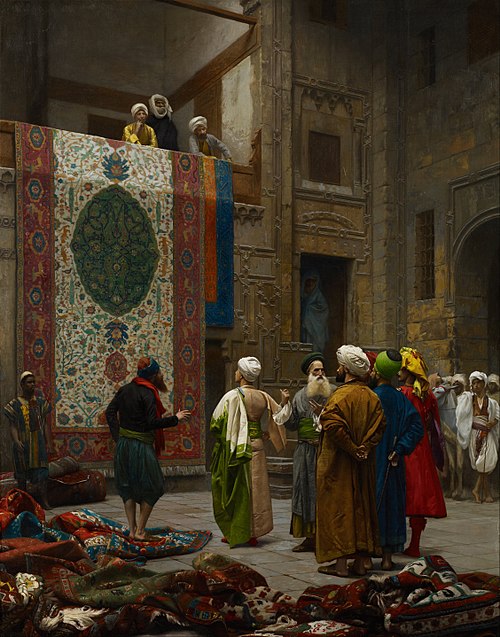 The Carpet Merchant, 1887, Jean-Léon Gérôme