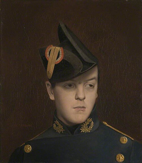 Portrait of Armand Gérôme, 1848, Jean-Léon Gérôme