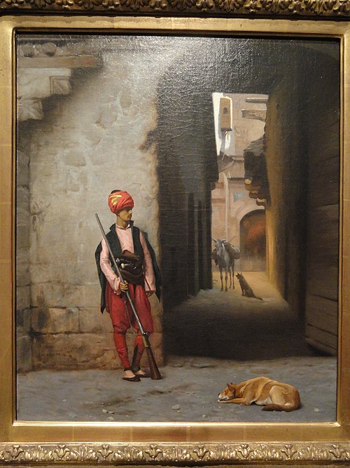 The Guard, 1889, Jean-Léon Gérôme