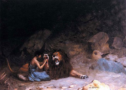 Androclès, 1902, Jean-Léon Gérôme