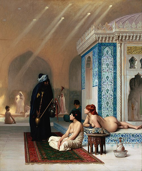Pool in a Harem, 1876, Jean-Léon Gérôme
