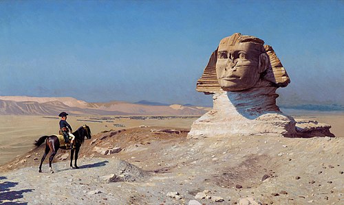 Bonaparte Before the Sphinx, 1867, Jean-Léon Gérôme
