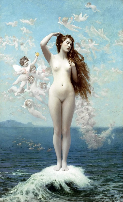 Venus Rising, 1890, Jean-Léon Gérôme