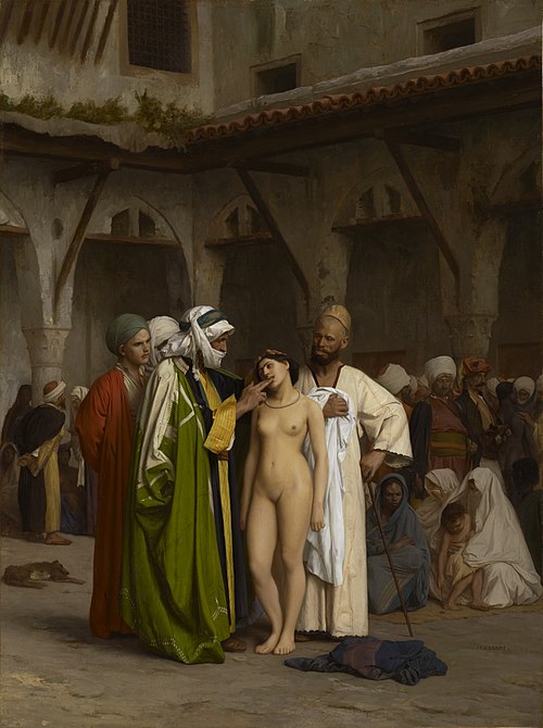 The Slave Market, 1866, Jean-Léon Gérôme