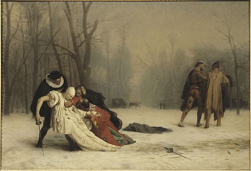 The Duel After the Masquerade, 1857, Jean-Léon Gérôme