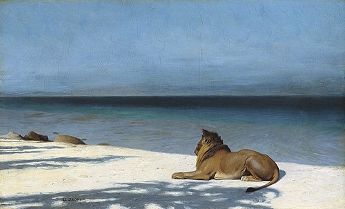 Solitude, 1890, Jean-Léon Gérôme