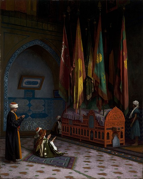 The Sentinel at the Sultan’s Tomb, 1880, Jean-Léon Gérôme